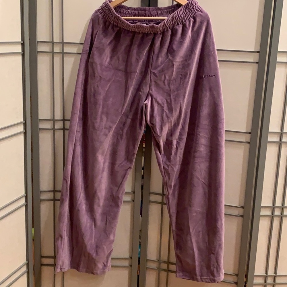 iets frans… Lilac sweat pants joggers Female Large NEW with tags